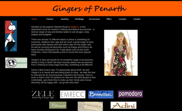 Gingers Boutique, Penarth