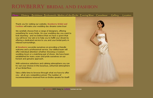 Rowberry Bridal and Fashion, Swansea