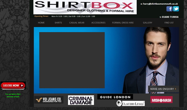 Shirtbox Men's Outfitters, Monmouth