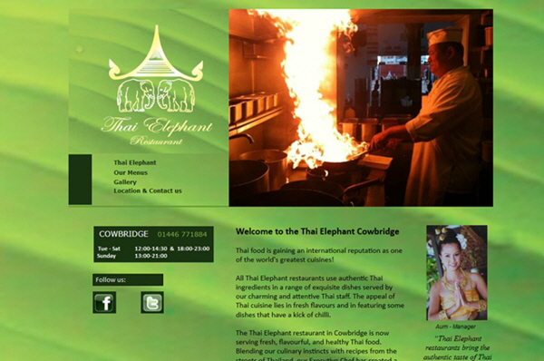 Thai Elephant Restaurant, Cowbridge